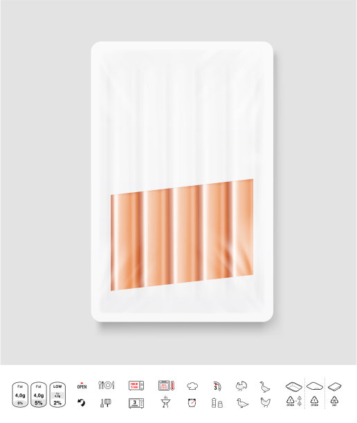 一个现实的托盘容器模型与图标集。图片下载