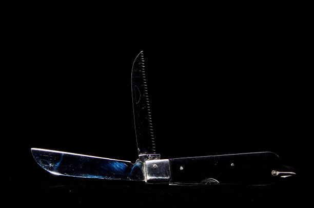 复古黑刀工具图片下载