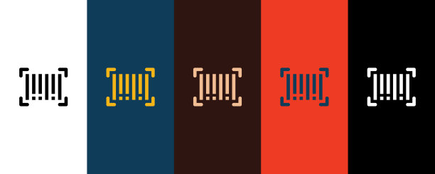 QR码图标插图孤立的矢量符号符号图片下载