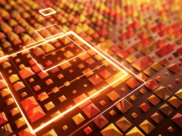 3d背景图片说明。技术高科技渲染。图片下载