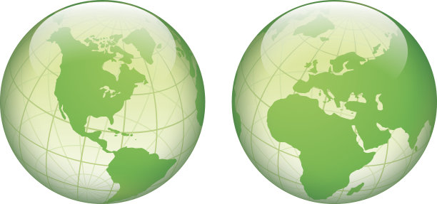 绿色的地球图片下载