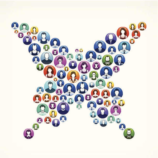 人纽扣上的蝴蝶图片下载