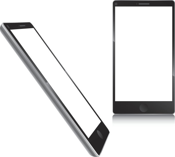 智能手机孤立在白色图片下载