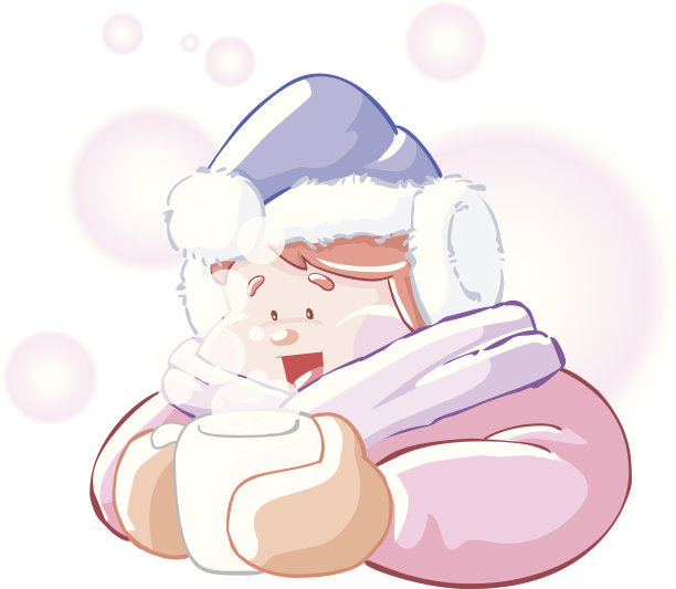 冷天喝热饮图片下载