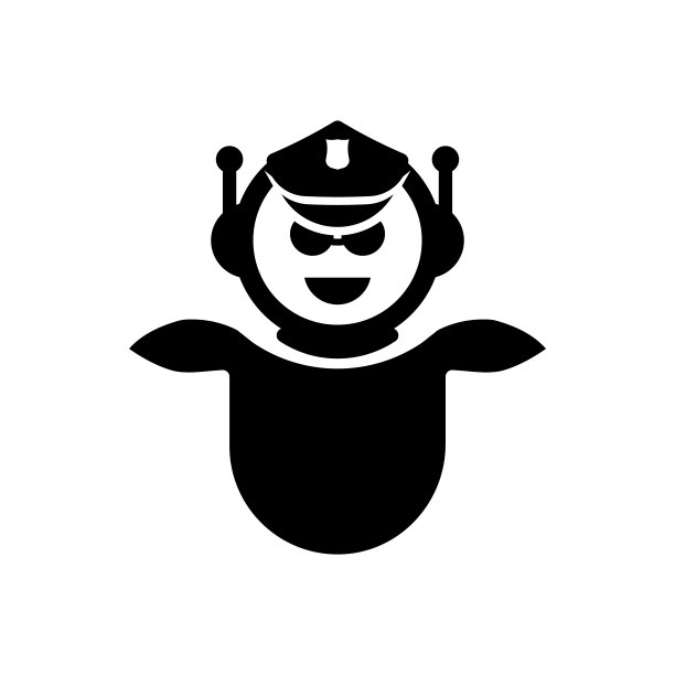 警察头像图标设计图片下载