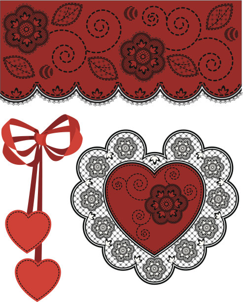 情人节的象征。图片下载