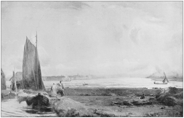 古色古香的绘画照片:荷兰的夏天图片下载