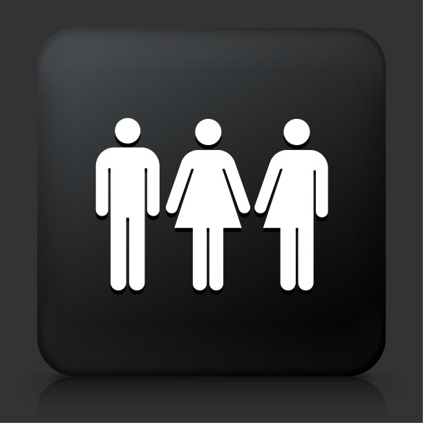 中性卫生间图标图片下载