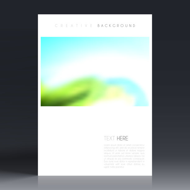 宣传册模板布局，封面设计，商业年度报告，传单，杂志图片下载