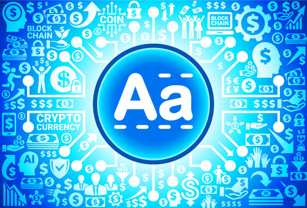 货币和加密货币背景上的字母图标图片下载