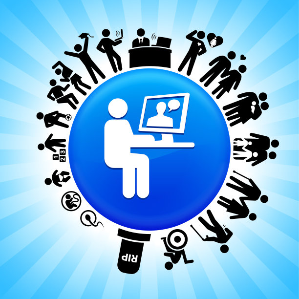 在线呼叫生命周期阶段的生活背景图片下载