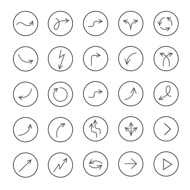 箭头图标图片下载