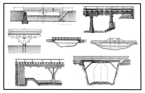 木桥施工方案图片下载