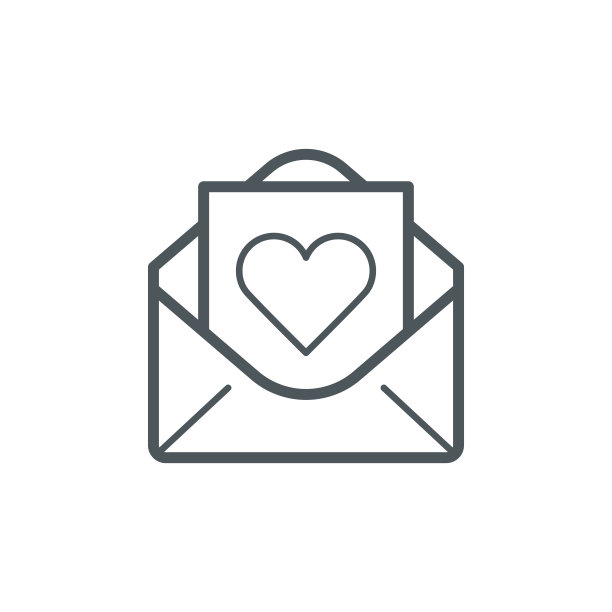 信封中的情书图标图片下载