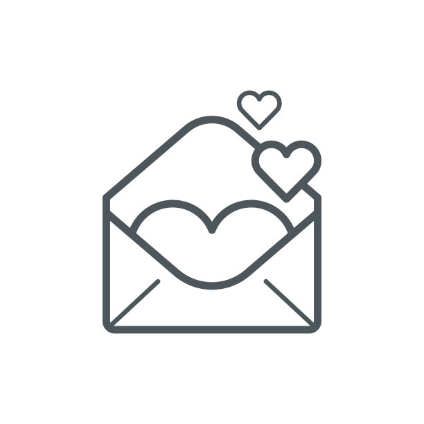 信封中的情书图标图片下载