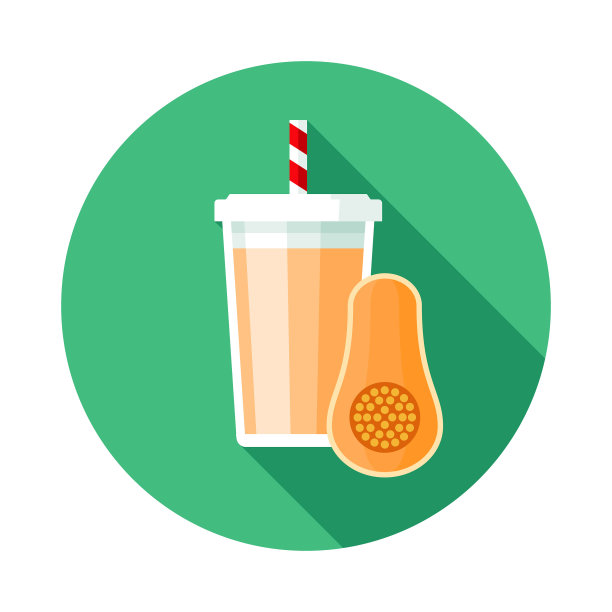 冬南瓜冰沙图标图片下载