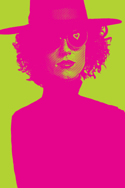 戴着帽子和太阳镜的漂亮迷人的女人图片下载