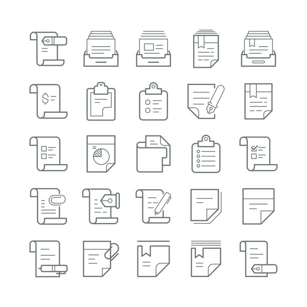 文件和文档图标图片下载
