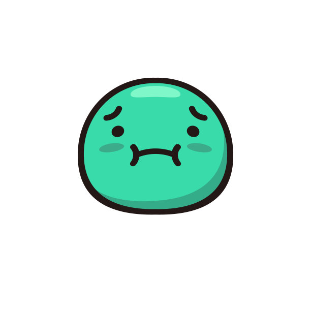 表情符号可爱的平面颜色和线条艺术图片下载