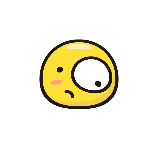 表情符号可爱的平面颜色和线条艺术图片下载