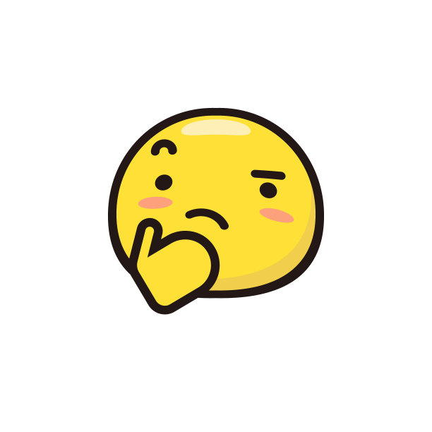 表情符号可爱的平面颜色和线条艺术图片下载