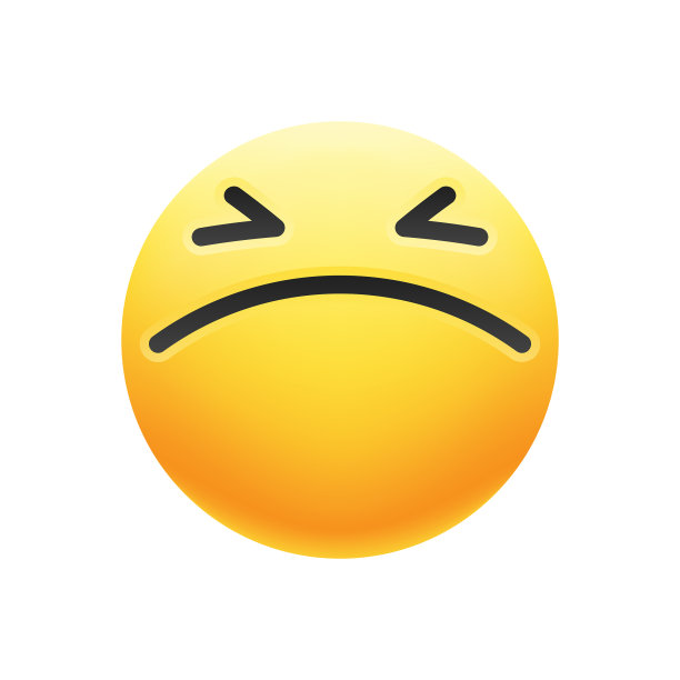 表情符号色彩逼真的阴影图片下载