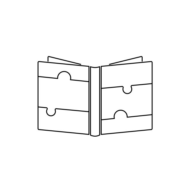 想想线条插画回到学校图标图片下载