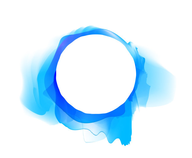 蓝色油漆圈图片下载