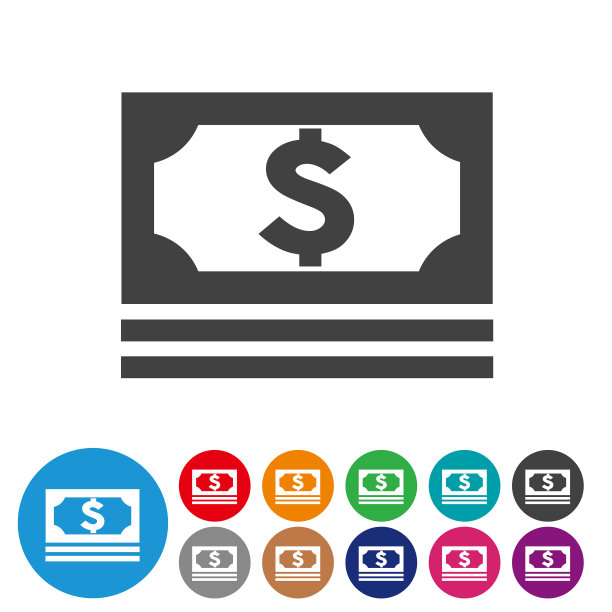 美元图标-图形图标系列图片下载
