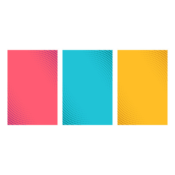 背景半色调设计包图片下载