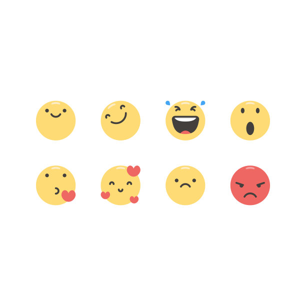 表情符号必不可少的集合图片下载