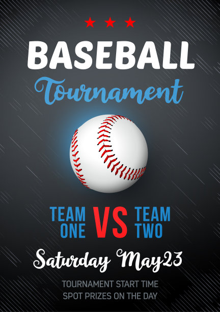 棒球比赛海报图片下载