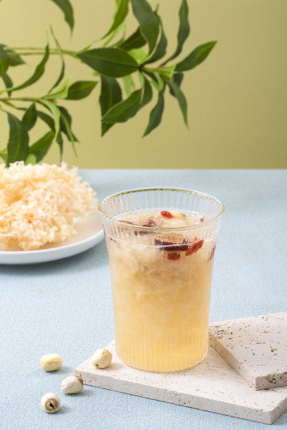 红枣白耳汤，中国传统小吃、食品、滋补药图片下载