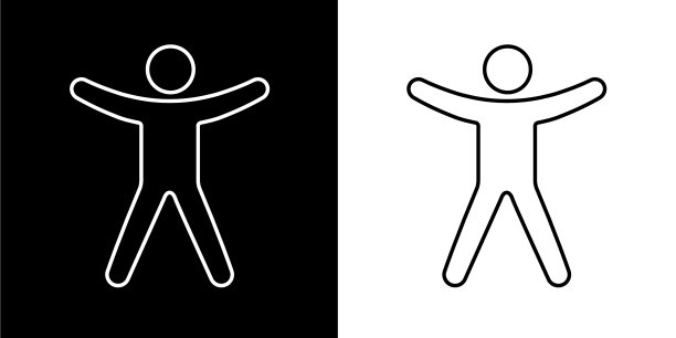 一个伸开双臂的男人的肖像图片下载