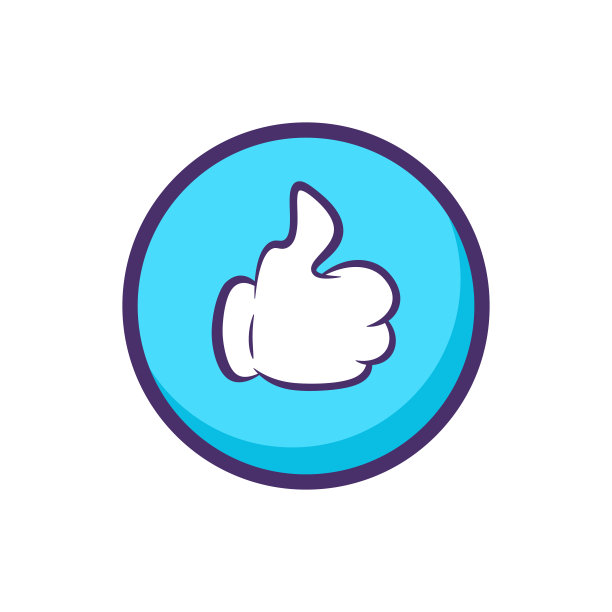 为社交媒体图标设计点赞图片下载