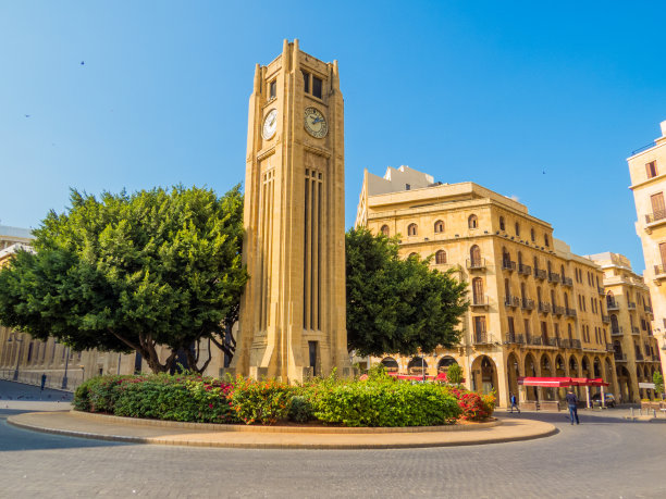 黎巴嫩贝鲁特奈梅赫广场图片下载