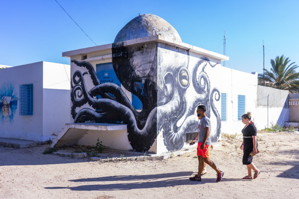 突尼斯。吉尔巴岛图片下载