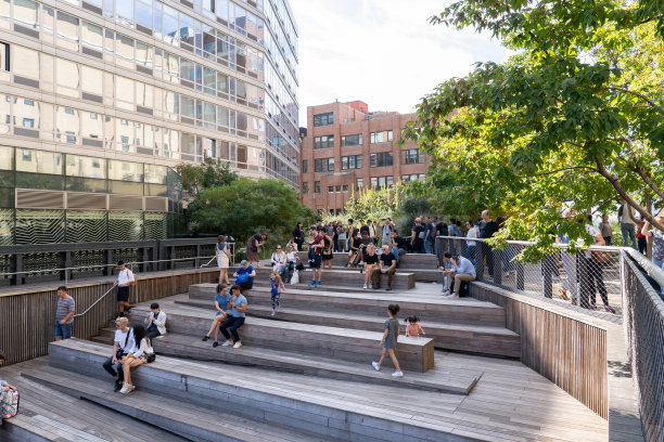 纽约市高线公园图片下载