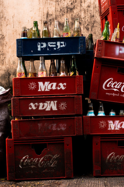 缅甸软饮料品牌，仰光图片下载