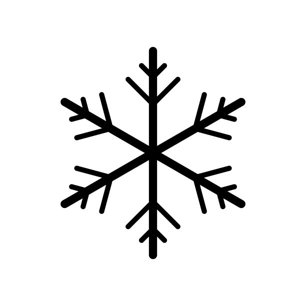 雪花图标设计图片下载