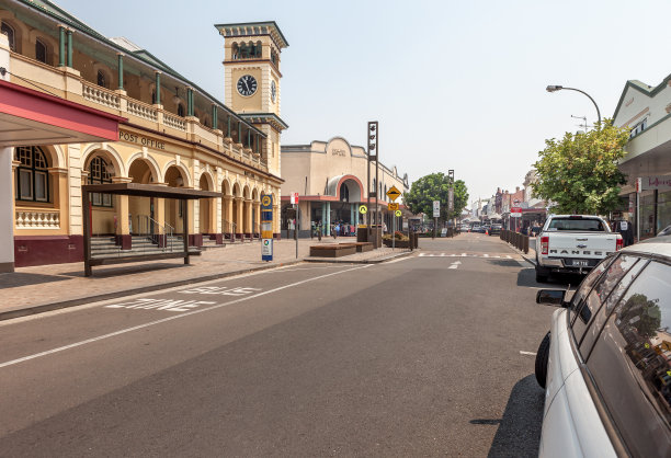 澳大利亚新南威尔士州梅特兰的亨特购物中心。图片下载