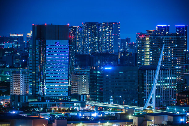 东京台场的夜景图片下载