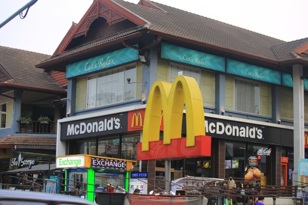 清迈的麦当劳餐厅图片下载