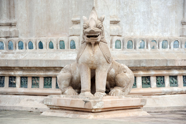 缅甸曼德勒省蒲甘市阿南达寺角落守护者图片下载