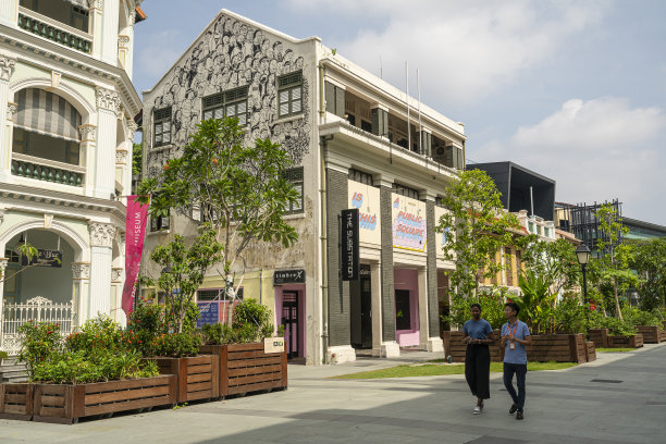 新加坡的亚美尼亚街图片下载