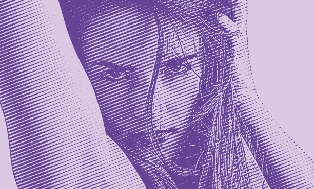 性感的年轻女子调情图片下载