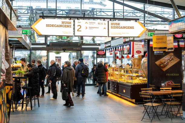 Torvehallerne，哥本哈根，丹麦图片下载