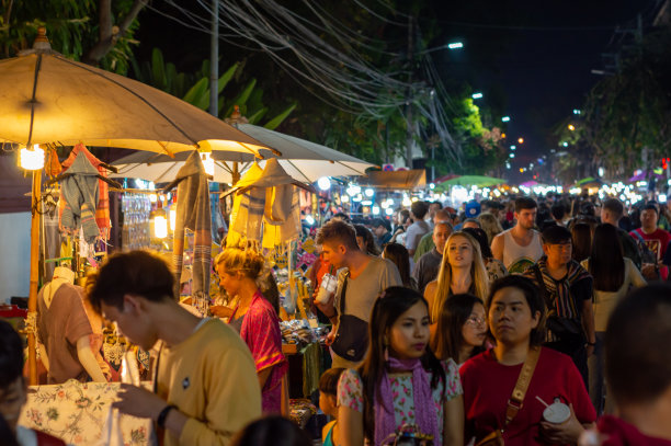 清迈步行街图片下载