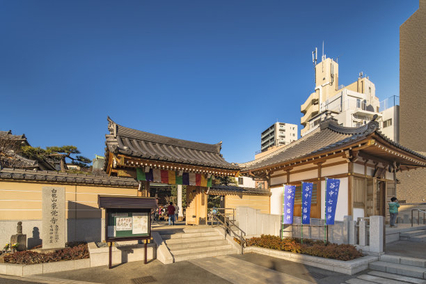 东京德国寺的主要入口图片下载