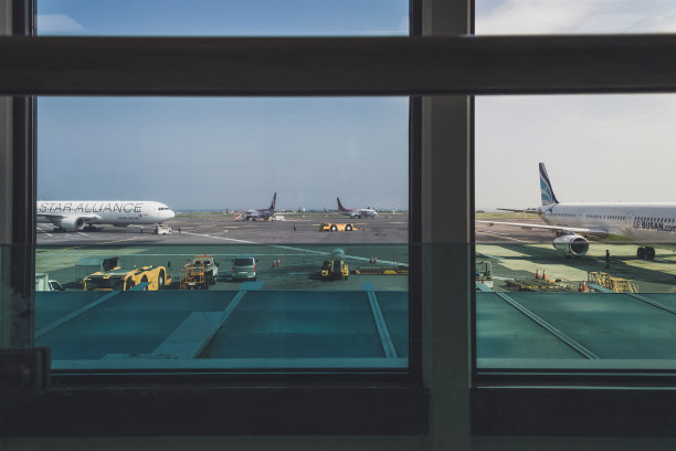 济州岛国际机场登机或降落后的准备工作图片下载